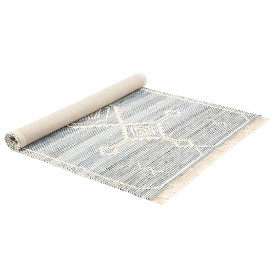 Ковер из шерсти и денима Jammu из коллекции Ethnic, 160х230см, Tkano, изображение 7