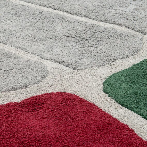 Ковер из хлопка с рисунком Tea plantation из коллекции Terra, 200х300 см, изображение 7