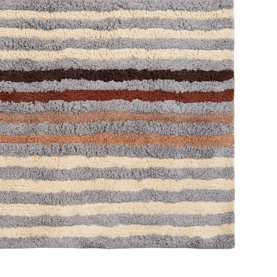 Ковер из хлопка с рисунком Tulip garden из коллекции Terra, 120х180 см, изображение 8