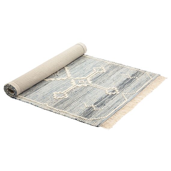 Ковер из шерсти и денима Jammu из коллекции Ethnic, 120х180см, Tkano, изображение 7