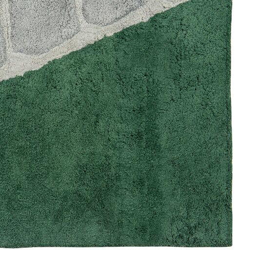 Ковер из хлопка с рисунком Tea plantation из коллекции Terra, 160х230 см, изображение 6