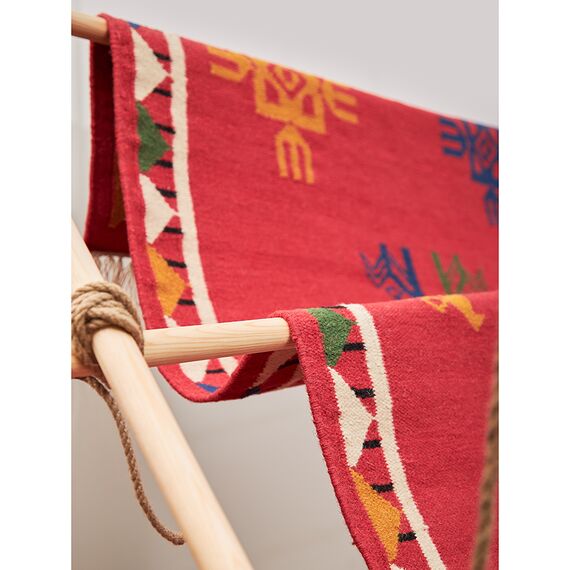 Ковер из шерсти по мотивам чувашских орнаментов из коллекции Cultural Heritage, 160х230 см, Tkano, изображение 4