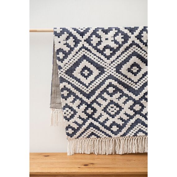 Ковер из хлопка Jaipur из коллекции Ethnic, 70х160 см, изображение 4