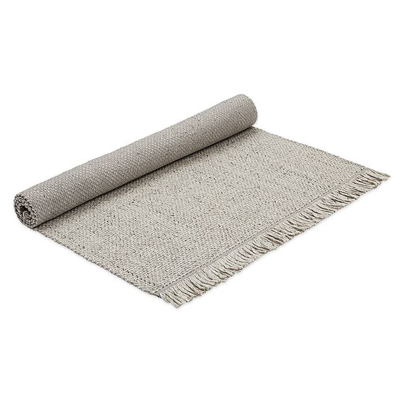 Ковер из переработанного пластика светло-серого цвета из коллекции Ethnic, 120х180 см, Tkano, изображение 11