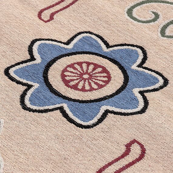 Ковер из хлопка по мотивам эвенских орнаментов из коллекции Cultural Heritage, 160х230 см, Tkano, изображение 11