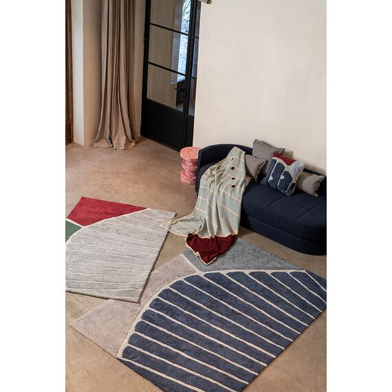 Ковер из хлопка с рисунком Tea plantation из коллекции Terra, 200х300 см, изображение 2