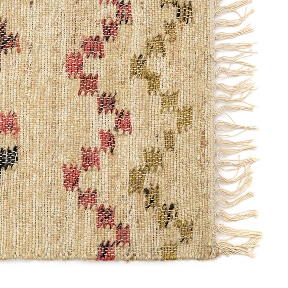 Ковер из шерсти по мотивам башкирских орнаментов из коллекции Cultural Heritage, 160х230 см, Tkano, изображение 12