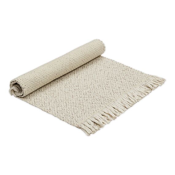 Ковер из переработанного пластика бежевого цвета из коллекции Ethnic, 60х90 см, Tkano, изображение 11