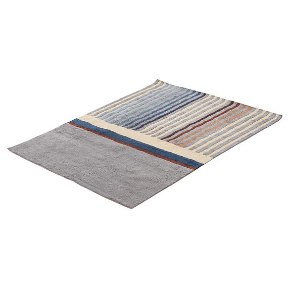 Ковер из хлопка с рисунком Tulip garden из коллекции Terra, 160х230 см, изображение 6