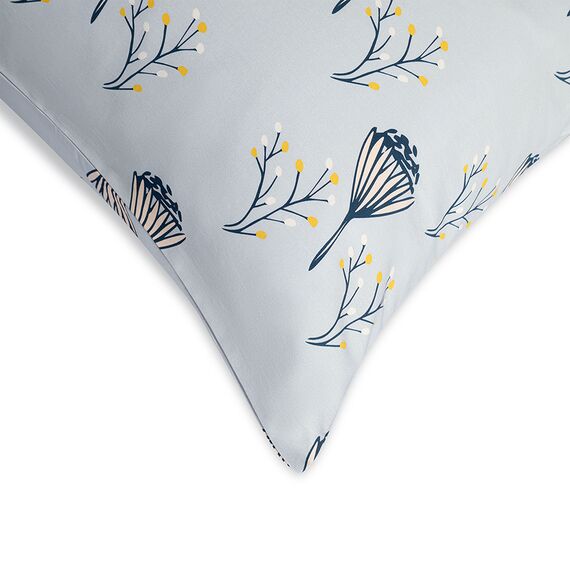 Комплект постельного белья 'Полевые цветы' из премиального сатина из коллекции Russian North, 150х200 см, Tkano, изображение 5