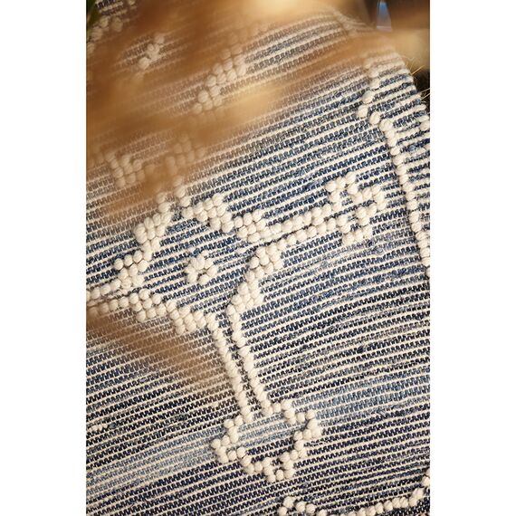 Ковер из шерсти и денима Jammu из коллекции Ethnic, 70x160см, Tkano, изображение 3