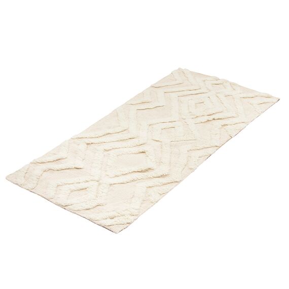 Ковер из новозеландской шерсти и хлопка Imphal из коллекции Ethnic, 70x160см, Tkano, изображение 4