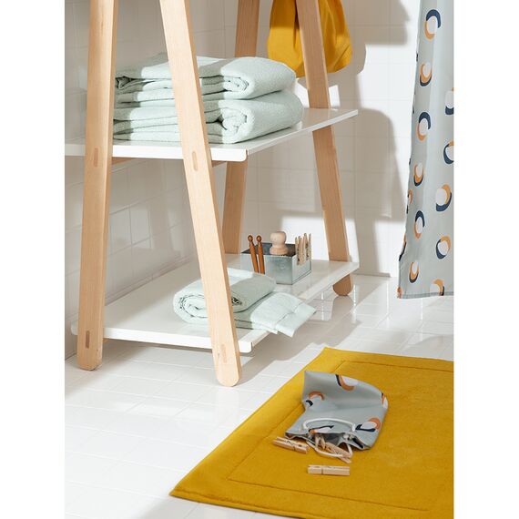 Коврик для ванной горчичного цвета из коллекции Essential, 50х80 см, изображение 6