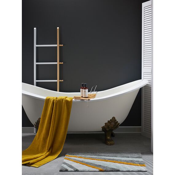 Коврик для ванной из хлопка с рисунком Tulip field из коллекции Terra, 50х80 см, Tkano, изображение 2