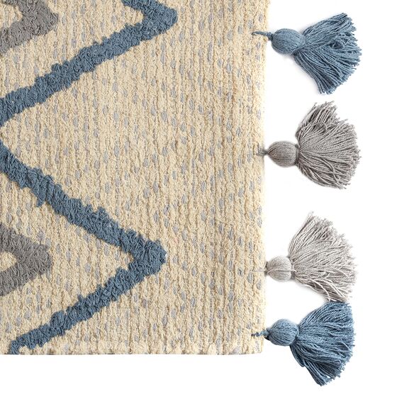 Ковер из хлопка Agra из коллекции Ethnic, 70х160 см, изображение 4