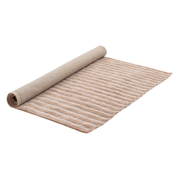 Ковер из хлопка с рисунком Tulip garden бежевого цвета из коллекции Terra, 200х300 см, изображение 6