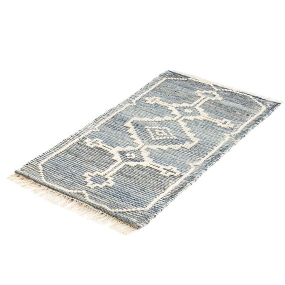 Ковер из шерсти и денима Jammu из коллекции Ethnic, 70x160см, Tkano, изображение 5