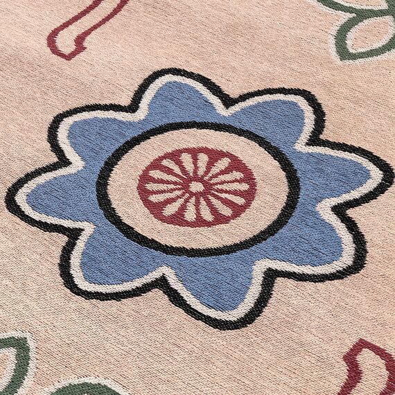 Ковер из хлопка по мотивам эвенских орнаментов из коллекции Cultural Heritage, 120х180 см, Tkano, изображение 11