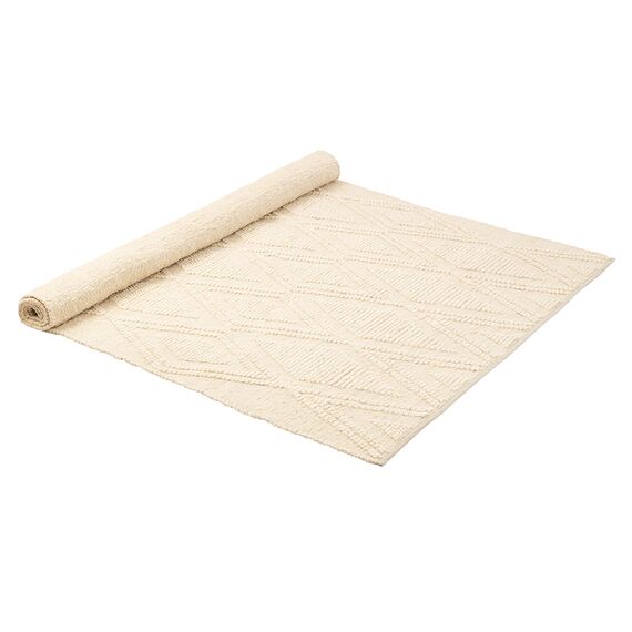 Ковер из шерсти и переработанного хлопка Shillong из коллекции Ethnic, 160х230см, Tkano, изображение 6