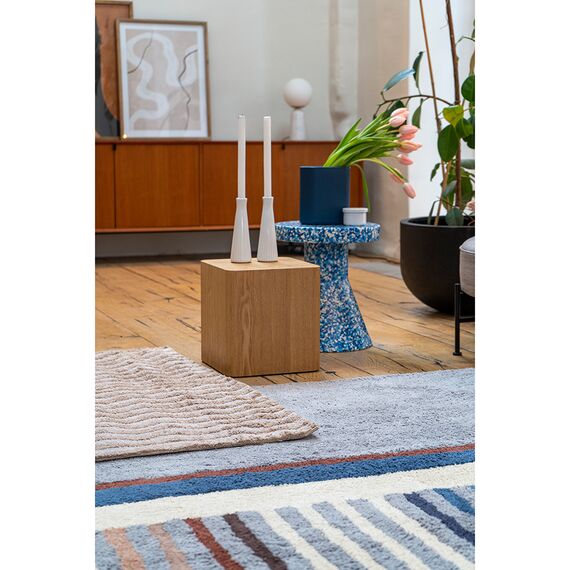 Ковер из хлопка с рисунком Tulip garden из коллекции Terra, 200х300 см, изображение 4