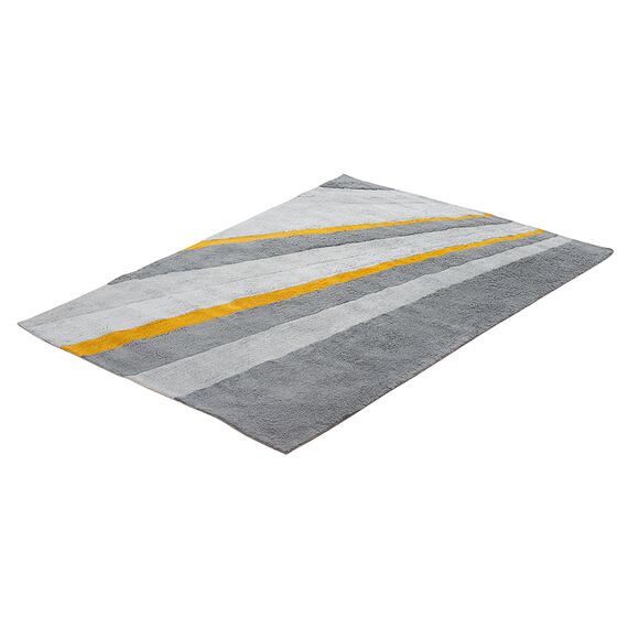 Ковер из хлопка с рисунком Tulip field из коллекции Terra, 160х230 см, изображение 8