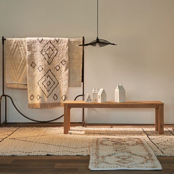 Ковер из переработанного хлопка Dispur из коллекции Ethnic, 70x160см, Tkano, изображение 7