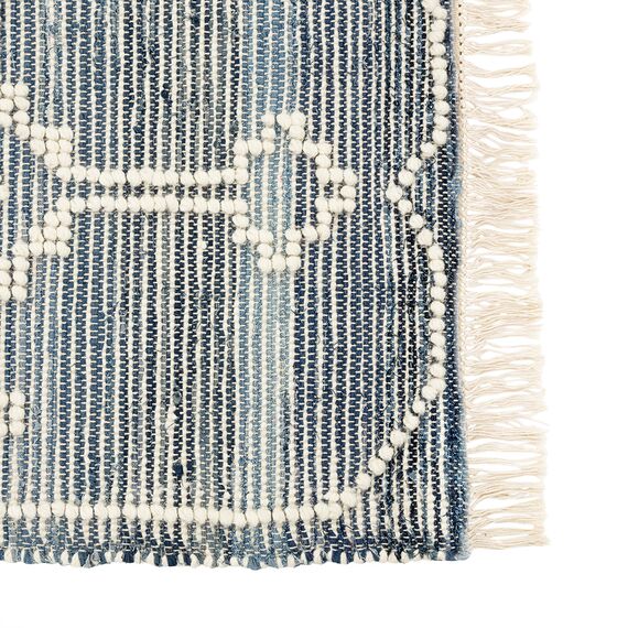 Ковер из шерсти и денима Jammu из коллекции Ethnic, 70x160см, Tkano, изображение 7