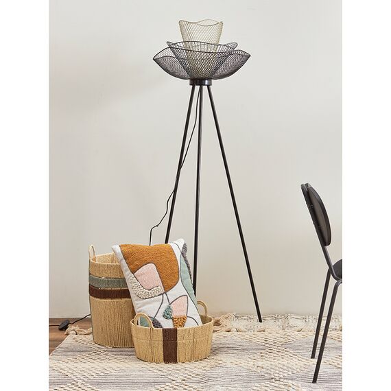 Корзина плетеная круглая Bodhran Chocolate из коллекции Ethnic, размер S, Tkano, изображение 4