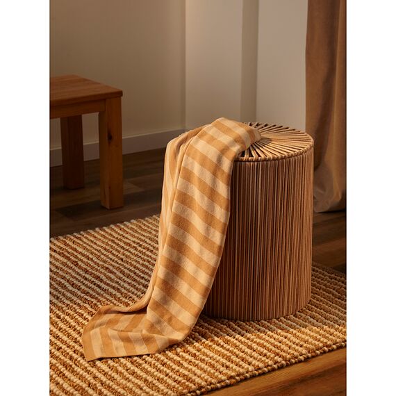 Корзина плетеная Dholak Beige из коллекции Ethnic, размер S, Tkano, изображение 8