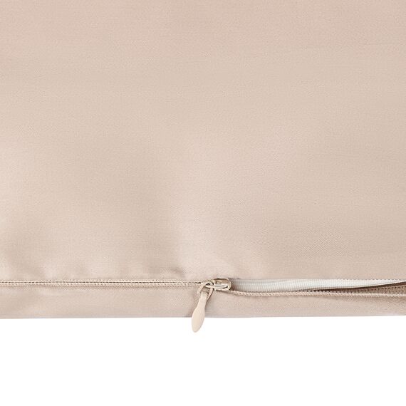 Комплект постельного белья из премиального сатина бежевого цвета из коллекции Essential, 150х200 см, Tkano, изображение 10