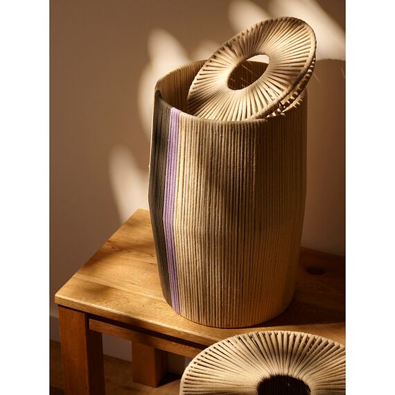 Корзина плетеная Conga Grey из коллекции Ethnic, размер M, Tkano, изображение 5