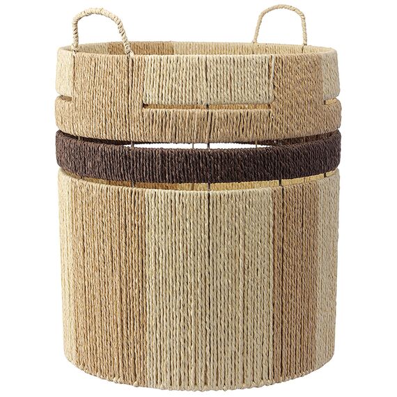 Корзина плетеная Bongo Chocolate из коллекции Ethnic, размер M, Tkano