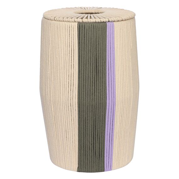 Корзина плетеная Conga Grey из коллекции Ethnic, размер M, Tkano