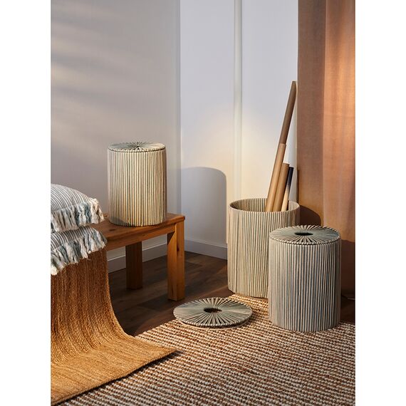 Корзина плетеная Dholak Mint из коллекции Ethnic, размер M, Tkano, изображение 3