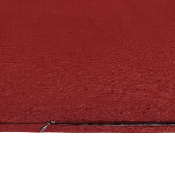 Комплект постельного белья изо льна и хлопка цвета копченой паприки из коллекции Essential, 150х200 см, Tkano, изображение 15