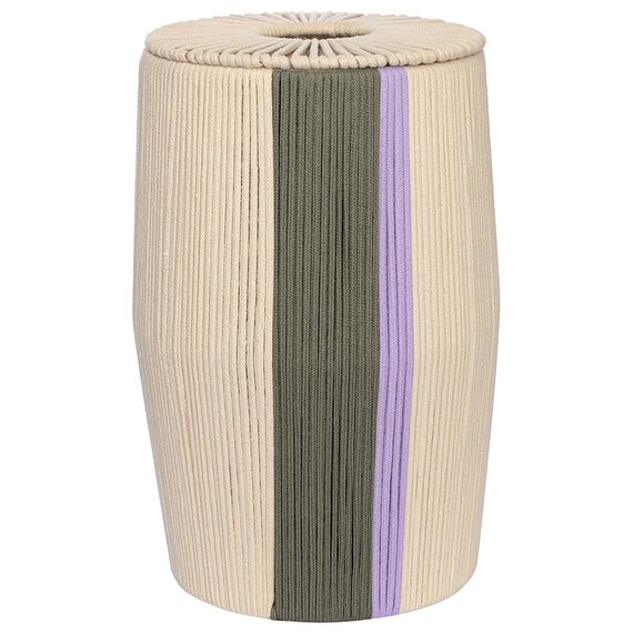 Корзина плетеная Conga Grey из коллекции Ethnic, размер L, Tkano