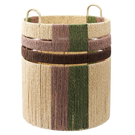 Корзина плетеная Bongo Nature из коллекции Ethnic, размер M, Tkano