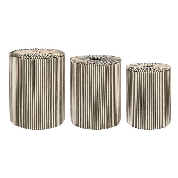 Корзина плетеная Dholak Grey из коллекции Ethnic, размер S, Tkano, изображение 15