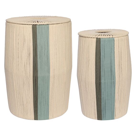 Корзина плетеная Conga Green из коллекции Ethnic, размер M, Tkano, изображение 12