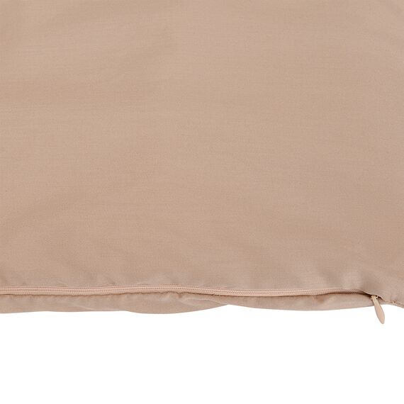 Комплект постельного белья из сатина светло-коричневого цвета из коллекции Essential, 150х200 см, Tkano, изображение 3