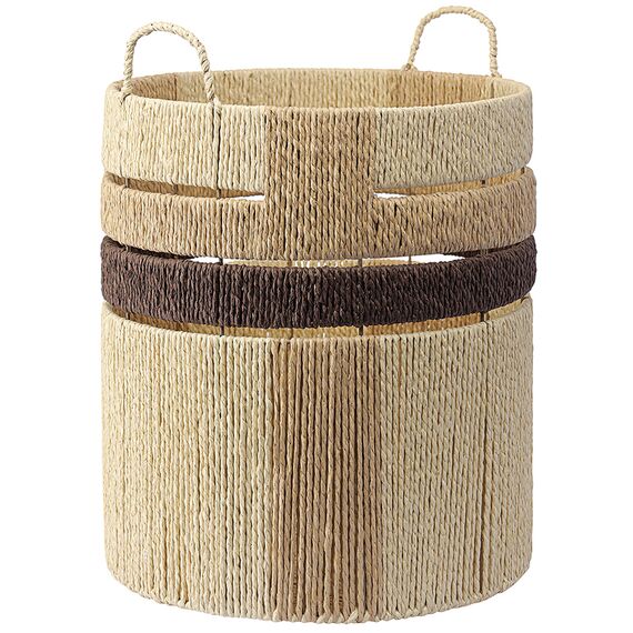 Корзина плетеная Bongo Chocolate из коллекции Ethnic, размер S, Tkano