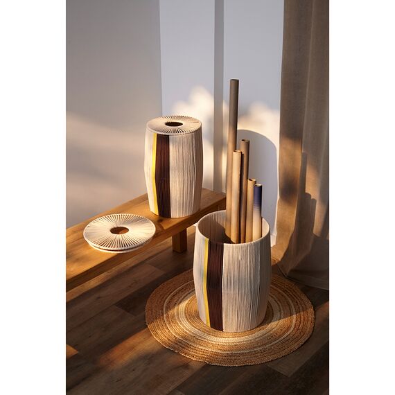 Корзина плетеная Conga Chocolate из коллекции Ethnic, размер M, Tkano, изображение 2