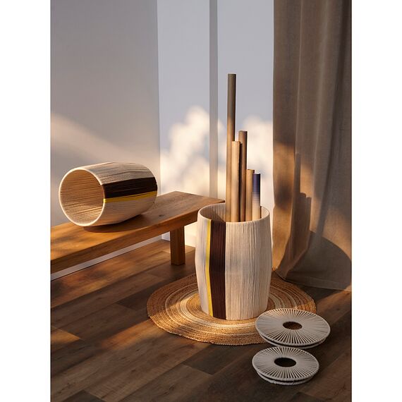 Корзина плетеная Conga Chocolate из коллекции Ethnic, размер L, Tkano, изображение 3