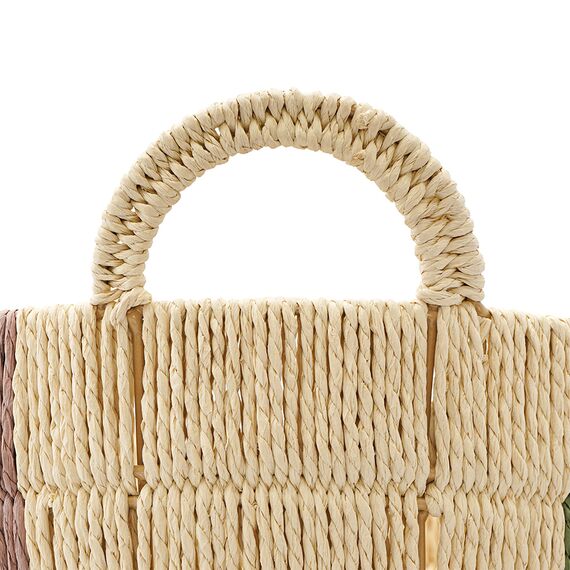 Корзина плетеная круглая Bodhran Nature из коллекции Ethnic, размер M, Tkano, изображение 4