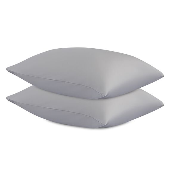 Комплект постельного белья из премиального сатина серого цвета из коллекции Essential, 150х200 см, Tkano, изображение 8