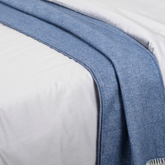 Комплект постельного белья двуспальный из сатина светло-серого цвета из коллекции Essential, изображение 5