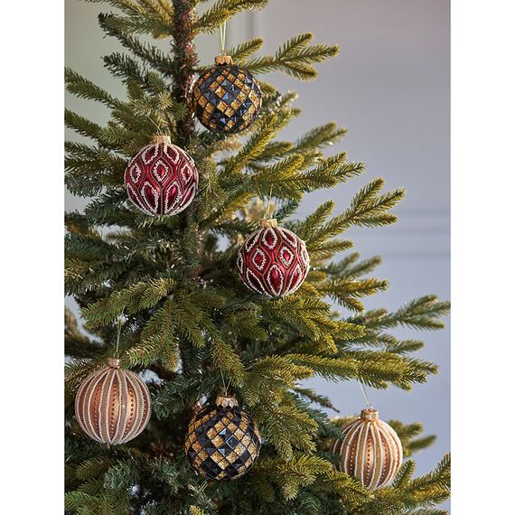Набор ёлочных украшений Vitrage из коллекции New Year Essential, 7 шт., Tkano, изображение 3