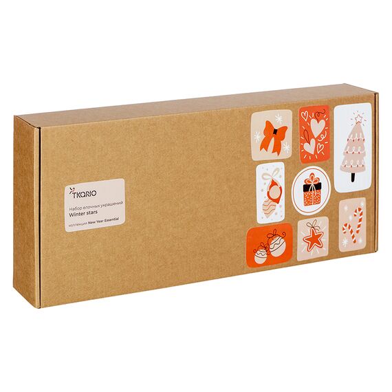Набор елочных украшений Winter stars из коллекции New Year Essential, 3 шт., Tkano, изображение 10