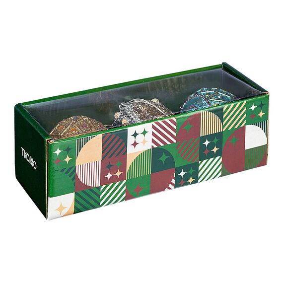 Набор ёлочных украшений Bright mood коллекции New Year Essential, 3 шт., Tkano, изображение 10