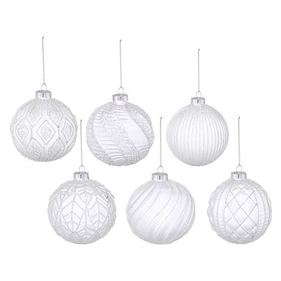 Набор ёлочных украшений Freezy magic из коллекции New Year Essential, 6 шт., Tkano